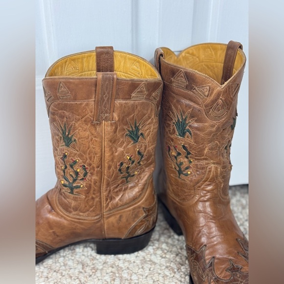 Old Gringo Alligator Leather Men's Cactus Boots Rare Hard To Find Size 13D - Picture 7 of 13